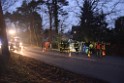 Container LKW umgestuerzt Koeln Brueck Bruecker- Dellbruecker Mauspfad P096